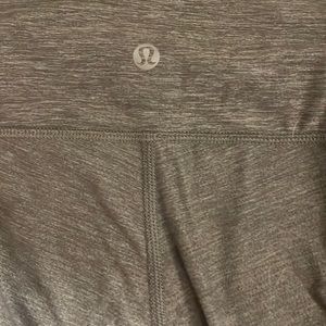 gray lululemon legging